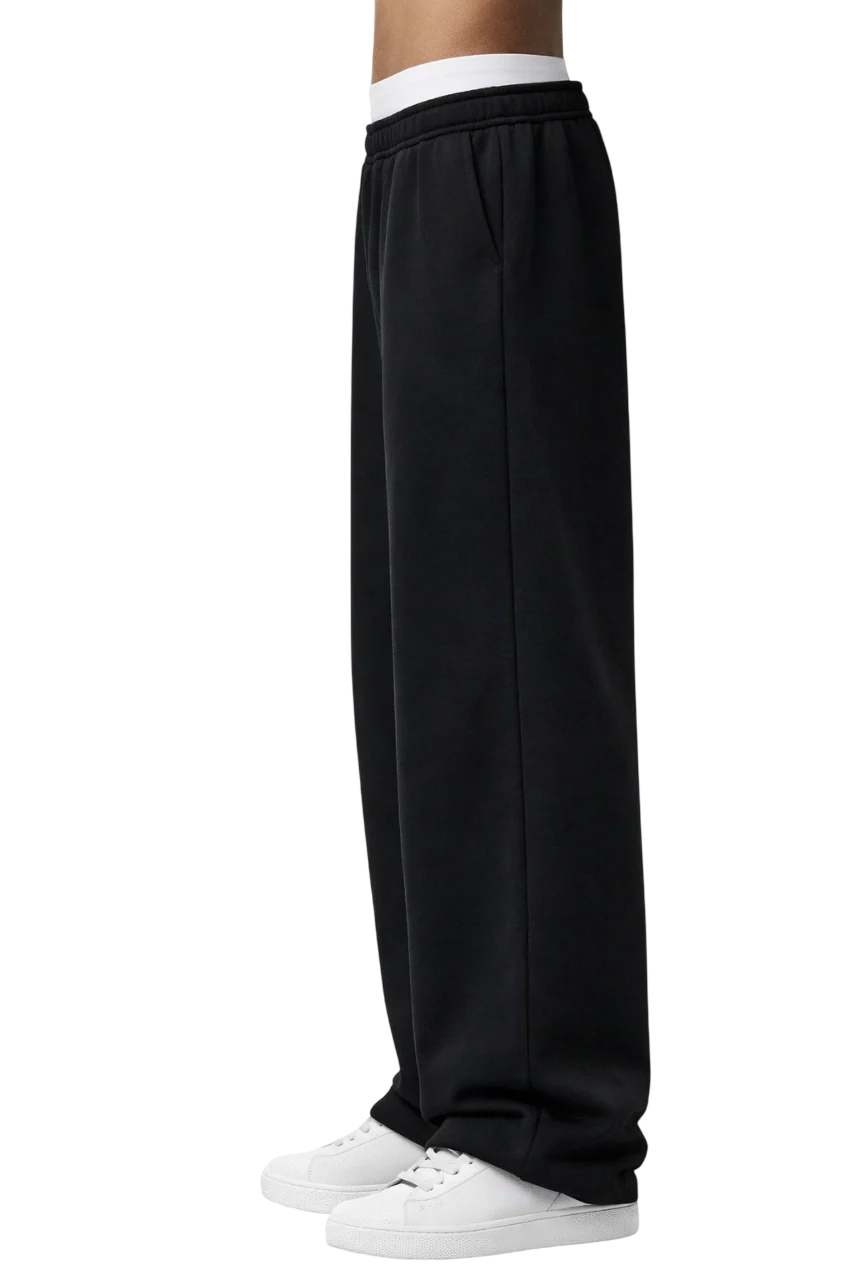 ZEVRO BAGGY JOGGER BLACK